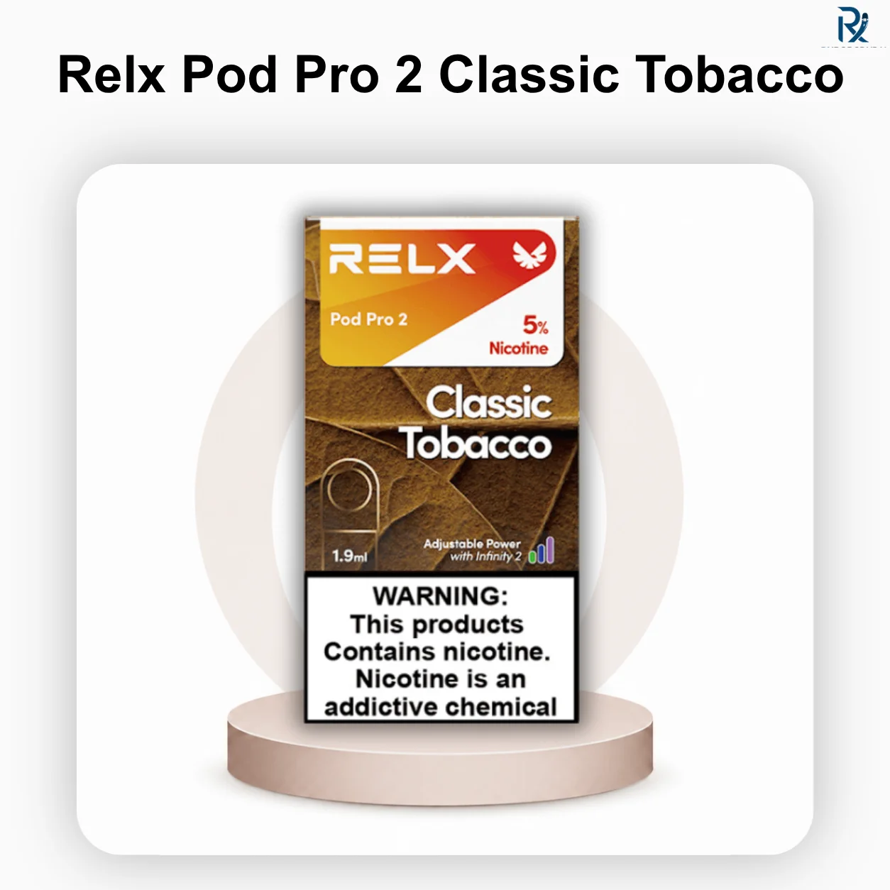 tobacco delivery dubai Buy RELX Pod Pro 2 Classic Tobacco 5% (50mg/ml) In Dubai