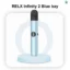 metallic smart button on an authentic RELX Infinity 2 Blue Bay vape