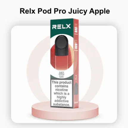 RELX Pod Pro Juicy Apple 18mg nicotine salt pod for UAE