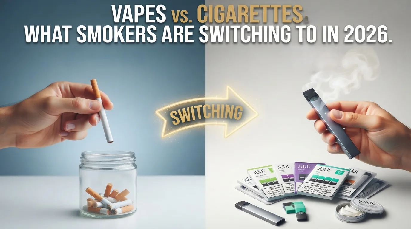 Vapes vs. Cigarettes
