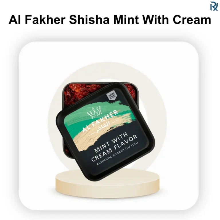 A single 250g box of Al Fakher Mint with Cream shisha tobacco