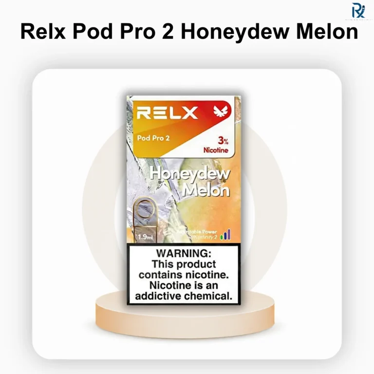 RELX Pod Pro 2 Honeydew Melon 3 percent multi-pack.