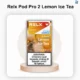 Leak-Resistant RELX Pod Pro 2 Lemon Ice Tea 30mg/ml