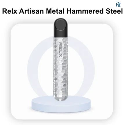Authentic RELX Artisan Metal Hammered Steel vape pen