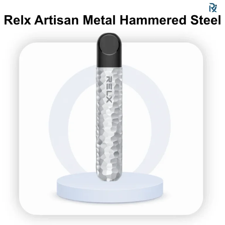 Authentic RELX Artisan Metal Hammered Steel vape pen