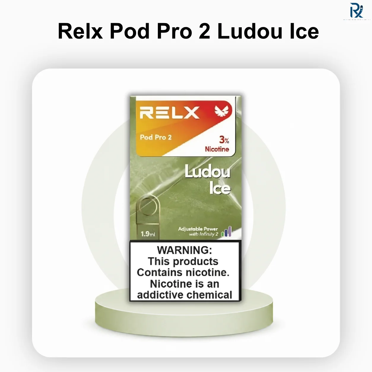 RELX Pod Pro 2 Ludou Ice 3 RELX Pod Pro 2 Ludou Ice package in uae