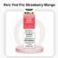 RELX Pod Pro Strawberry Mango 18mg vape pod retail packaging for the UAE market.