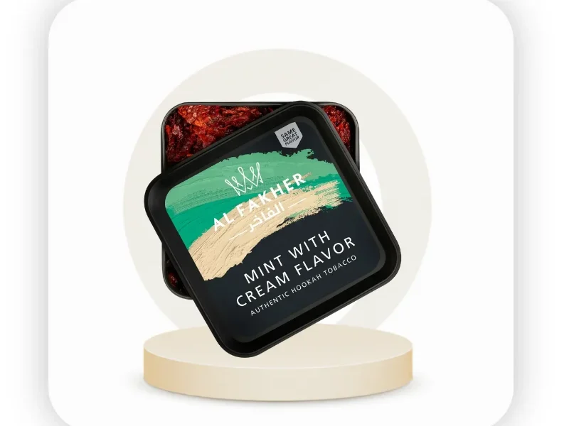 Shisha Flavor Guide 8 A single 250g box of Al Fakher Mint with Cream shisha tobacco