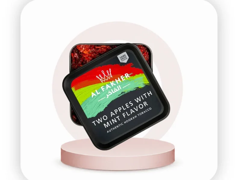 Shisha Flavor Guide 22 Two Apples with Mint shisha tobacco