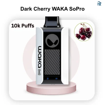 WAKA SoPro 10000 Puffs Dark Cherry vape with delivery packaging