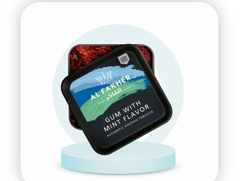 Shisha Flavor Guide 19 Al Fakher Gum with Mint Shisha tobacco