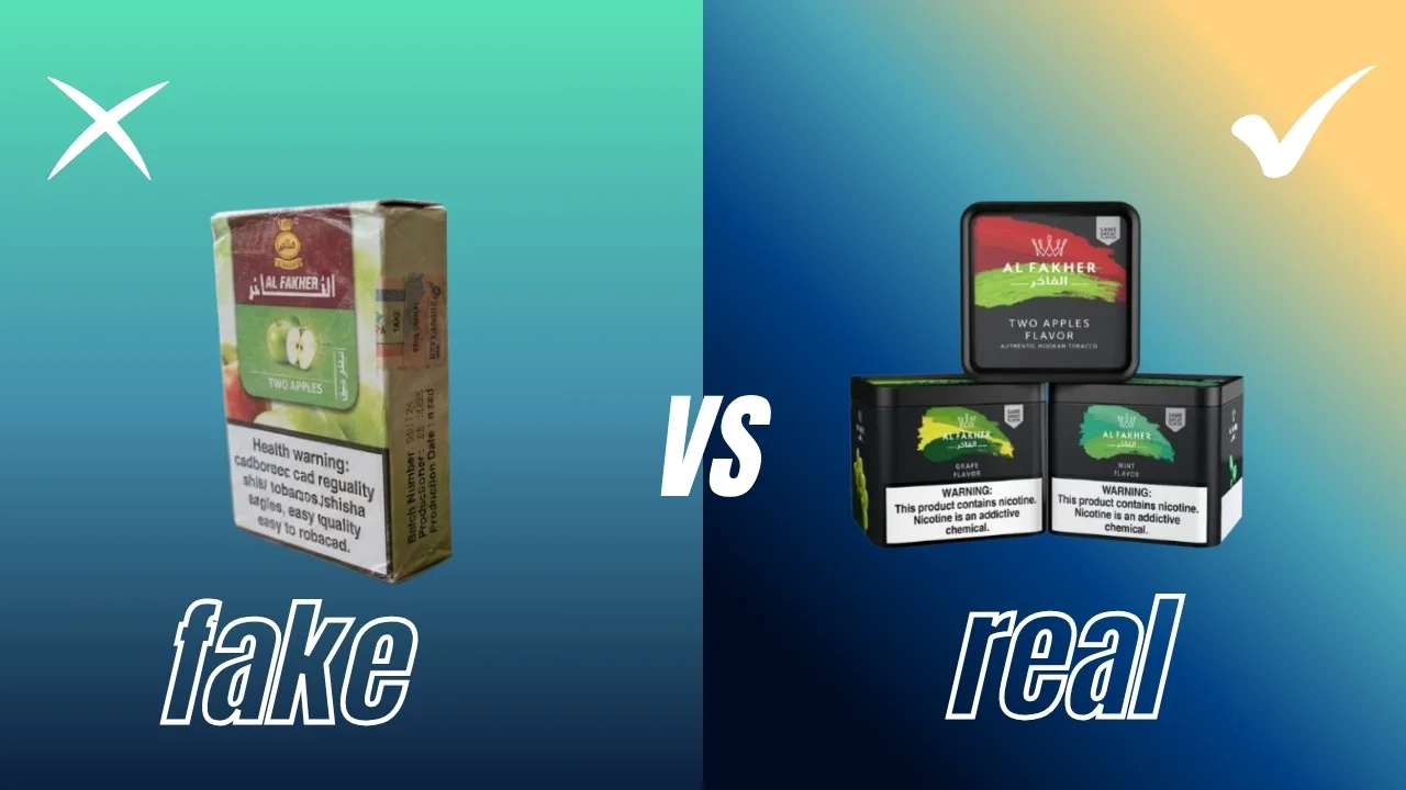 Fake vs Original Al Fakher