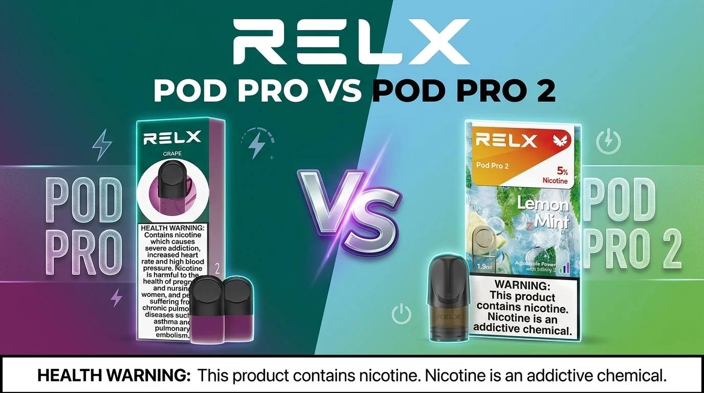 RELX Pod Pro vs Pod Pro 2